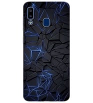 Samsung Galaxy A20 / A30 Uyumlu Kılıf Desen Baskı Silikon Karmaşık Design STK:1874