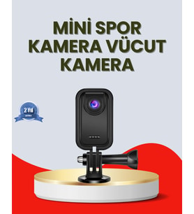 Günlük Kullanıma Uygun Mini Video Kamera Vlog Çekimleri İçin