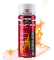 Swanson Works Yangın Savar Sprey 500 ml – Portatif,Hızlı,Etkili,Taşınabilir Yangın Söndürücü Köpük