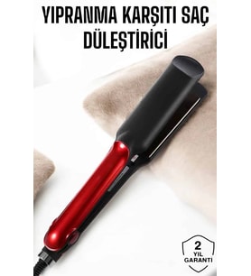 Mulvxkrg Krg02 Saç Düzleştirici Yüksek Isı Ayarlı Seramik Kaplama (Mulvix)