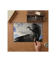 Uçan Akbaba Tasarımı 240 parça Ahşap Puzzle Ahşap Kutuda MP06683