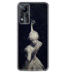 INFINIX Note 11 Pro Note 10 Hot 9 Play Kılıf Desemli Silikon Star Woman 1332