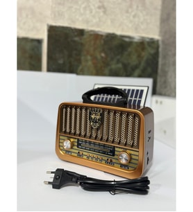 Everton Rt-878 Solar Enerjili Nostaljik Radyo Müzik Çalar