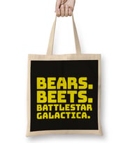 Bears Beets Battlestar Galactica 01 Bez Çanta Uzun Saplı