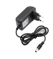 5V 1A Priz Tipi Plastik Kasalı Adaptör - 5.52.5-2.1mm (Siyah)