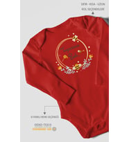 Teyzesinin Balı Uzun Kollu Çıtçıtlı Bebek Body