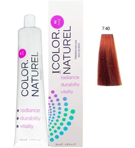 Kalıcı Saç Boyası 100 Ml 7.40 Doğal Bakır