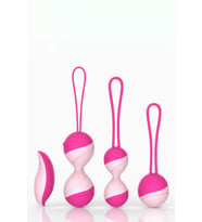 - Premium Kegel Orgazm Egzersiz Topu Pelvik Geliştirme Vibratör Vajinismus 10 Titreşim