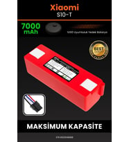 Xiaomi Mi Robot Vacuum S10T 7000mAh Robot Süpürge Bataryası - Koruma Katmanlı Batarya Teknolojisi