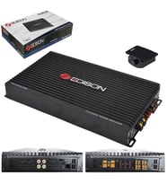 Edison ED-2000.4AB 4 Kanal Mosfet Güçlü Anfi 4x200W RMS Bass Kontrol (Siyah)