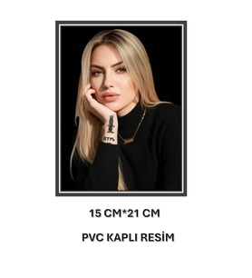 Foto baskı 20 adet 15×21 cm PVC kaplı resim