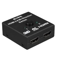 S-link SL-LU613 2 Port HDMI Çift Yönlü Switch ve Splitter(1923) - HPSBYI8200-7077