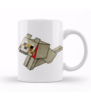 Minecraft Puppy Kupa Bardak Porselen