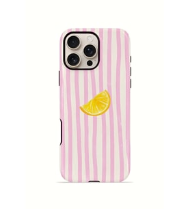 iPhone 16 Pro Vorian Çift Katmanlı Kılıf Pink Lemon Drop