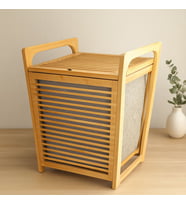 Northcity Bambu Kirli Çamaşır Sepeti 40x35x60 cm