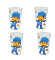 Çocuk Bardağı Sevimli Bardak 200 Ml 4'lü Set