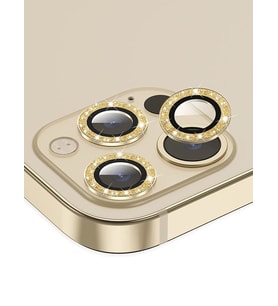 BİNANO IPHONE 11 PRO MAX DIAMOND GOLD CAMERA KORUYUCU