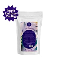Purple Earl Grey Müslin Bez 10'lu Poşet Çay Paketi