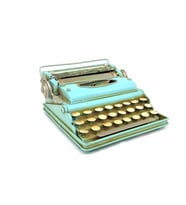 Dekoratif Metal Daktilo (Karışık)