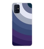 Samsung Galaxy M31s Kapak Renk Cümbüşü Tasarımlı Şeffaf Silikon Kılıf