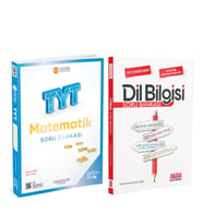 Üç Dört Beş TYT Matematik ve AKM Dil Bilgisi Soru Bankası Seti 2 Kitap