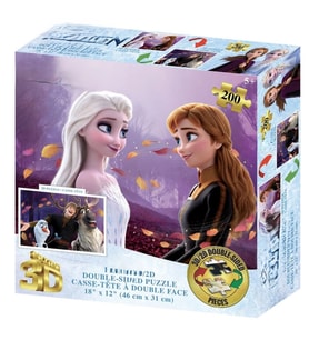 Çift Taraflı Puzzle 200 Parça