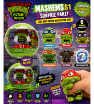 Ninja Turtles Mashems S1 Sürpriz Paket Squishy Figür Oyuncağı