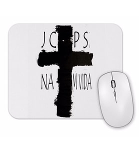 Gospel Jesus Na Minha Vıda Mouse Pad.jpg