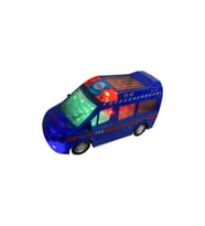 3D Işıklı ve Türkçe Sesli Jandarma Araba