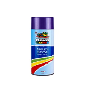 Nova Color Sprey Boya 200 ML Mor NC-808