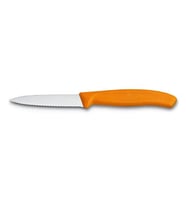 Victorinox Soyma Bıçağı 8cm Testere ve Sivri Ağızlı Turuncu