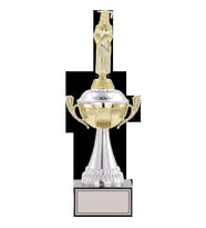 ODAK KUPA - Figürlü Kupalar - Mezuniyet Kadın Figürlü Kupalar FG-046 A - 36 cm