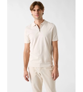 Guess Kadir Teknik Kısa Kollu Polo Yakalı Erkek Krem Triko M6RR15Z4442-G1I6