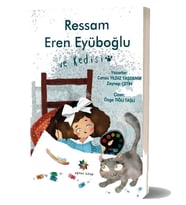 Ressam Eren Eyüboğlu ve Kedisi