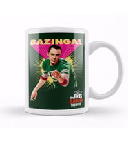 The Big Bang Theory Bazinga 02 Kupa Bardak Porselen