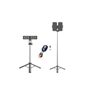 160 cm Çok Fonksiyonlu Tripod, Kumandalı Telefon ve Kamera Uyumlu