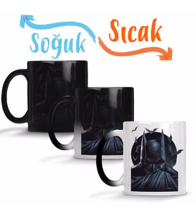 Batman Sihirli Kupa Bardak Porselen