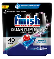 Finish Quantum Max 40 Kapsül Bulaşık Makinesi Deterjanı
