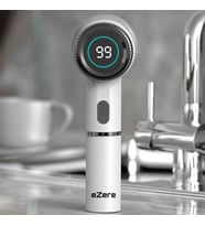 EZERE TurboBrush 5 Başlıklı Elektrikli Temizlik Fırçası (Beyaz)