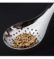 Paslanmaz Çelik Süzgeçli Kepçe (kevgir)