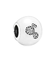 Nur Silver Mickey Mouse Gümüş Charm NUR-BL02009