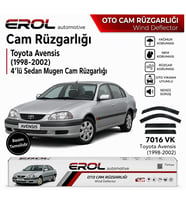 Toyota Avensis (1998-2002) 4'lü Mugen Cam Rüzgarlığı
