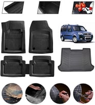 Fiat Doblo 1 2000-2009 Uyumlu Paspas Araca Özel Bagaj Havuzu MBS Siyah