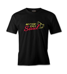 Better Call Saul Siyah Erkek Tshirt