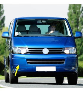 VW Transporter T6 2010-2015 Ön Tampon Sağ Köşe Kaplama Boya 7E5807820