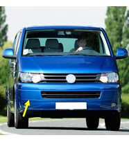 VW Transporter T6 2010-2015 Ön Tampon Sağ Köşe Kaplama Boya 7E5807820