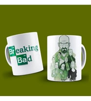Breaking Bad Temalı Porselen Kupa Bardak Dizi Severler İçin Hediye Özel Tasarım