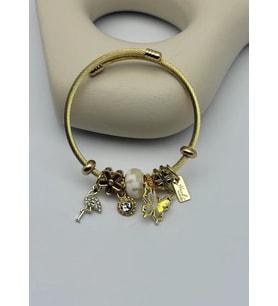 Çelik Gold Pandora Bileklik - 25-blk274