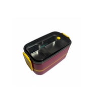 VAGONLİFE 3 BÖLME ÇELİK LUNCHBOX 1400 ML PEMBE
