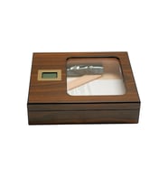 PremiumQuality San Telmo Kahverengi Sedir Humidor Puro Kutusu